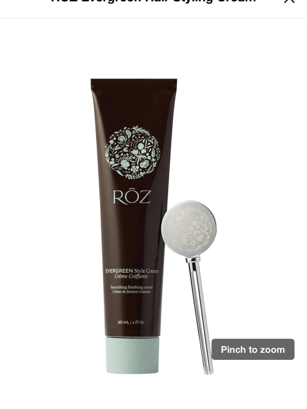 Roz Evergreen Style Cream